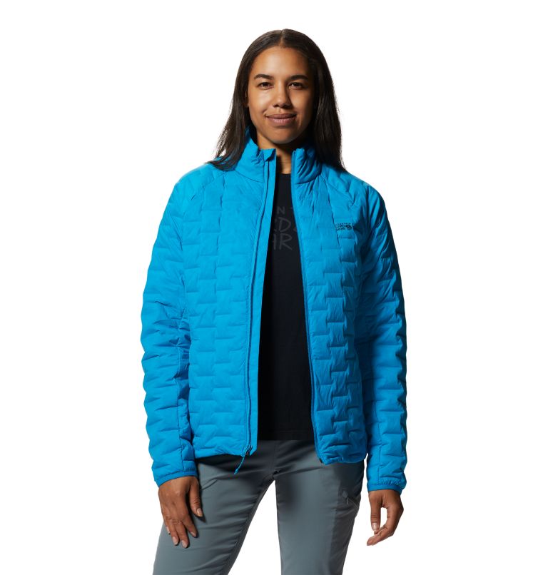 Azure Women's Mountain Hardwear Stretchdown™ Jackets | UK-028934