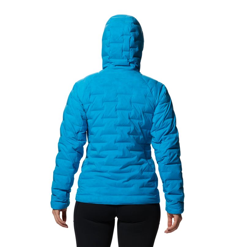 Azure Women's Mountain Hardwear Stretchdown™ Hoodie | UK-207953