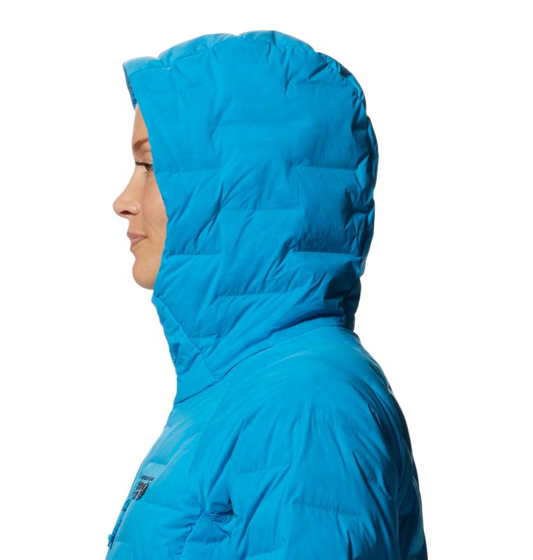 Azure Women's Mountain Hardwear Stretchdown™ Hoodie | UK-207953