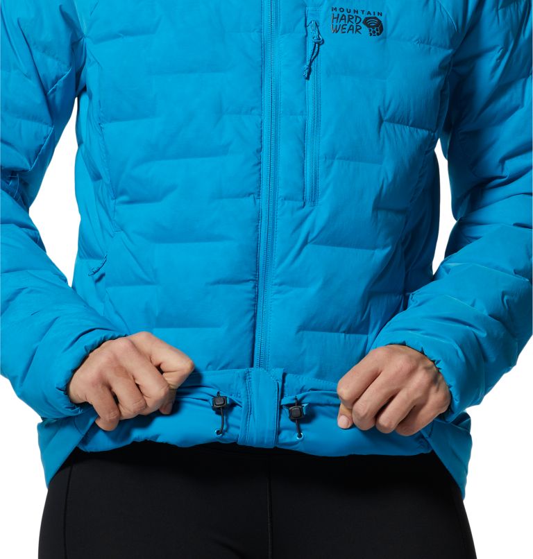 Azure Women's Mountain Hardwear Stretchdown™ Hoodie | UK-207953