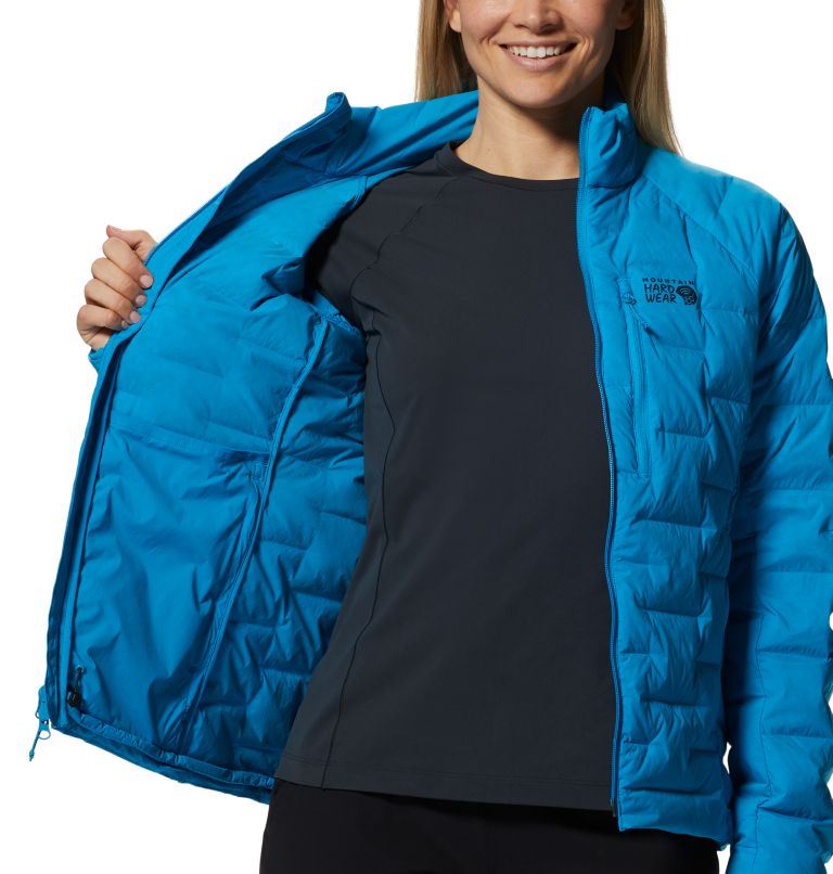 Azure Women's Mountain Hardwear Stretchdown™ Jackets | UK-578049