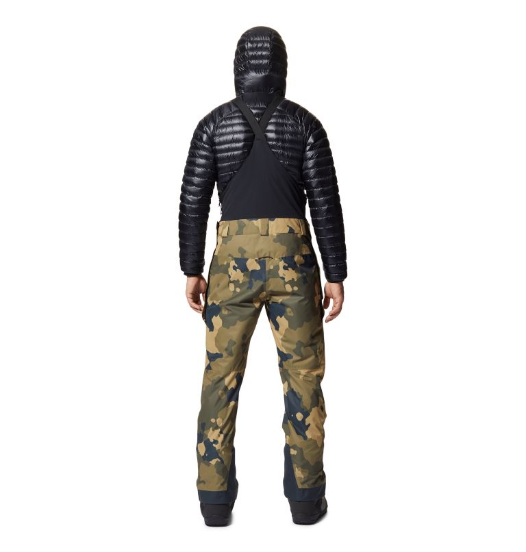 Beige Deep Green Camo Men's Mountain Hardwear Firefall™ Ski Pants | UK-290876