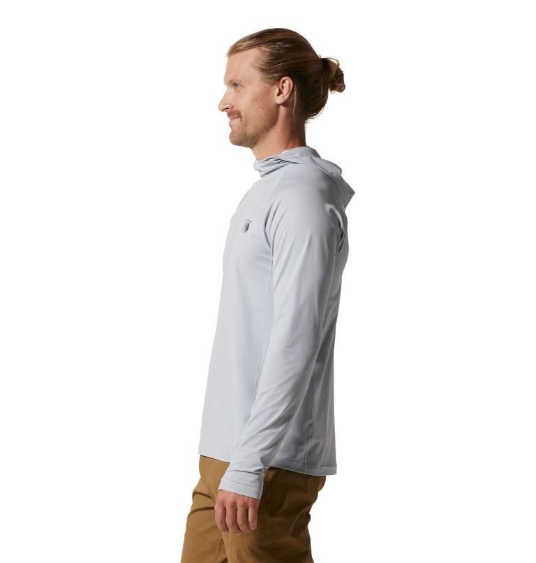 Beige Men's Mountain Hardwear Mountain Stretch™ Hoodie | UK-574029