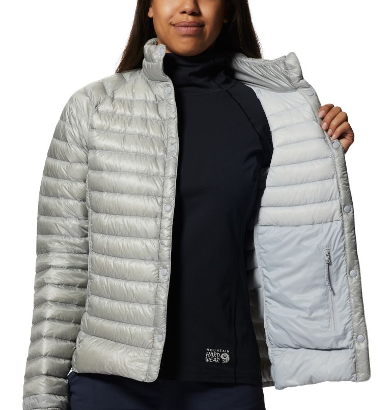 Beige Women's Mountain Hardwear Ghost Whisperer™ Snap Jackets | UK-107328