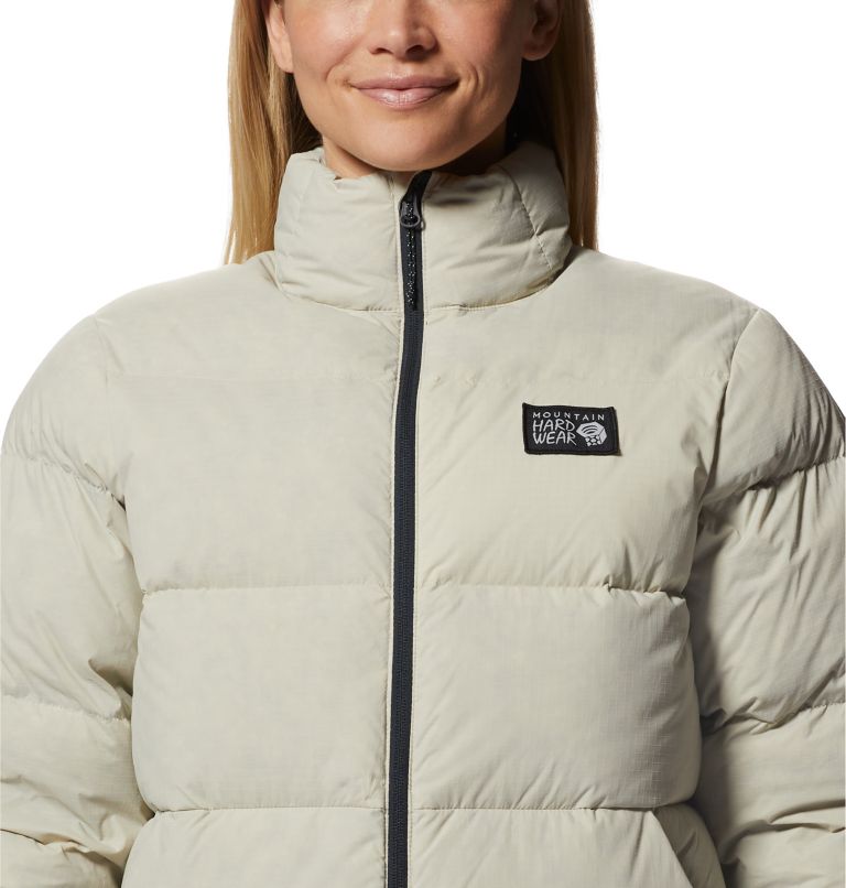 Beige Women's Mountain Hardwear Nevadan™ Down Jackets | UK-872304