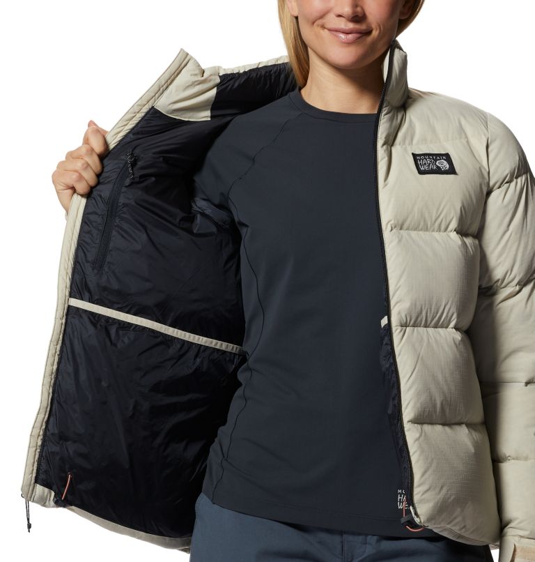 Beige Women's Mountain Hardwear Nevadan™ Down Jackets | UK-872304