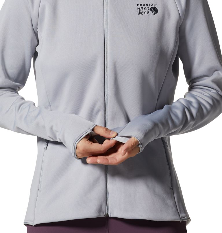 Beige Women's Mountain Hardwear Polartec® Power Stretch® Pro Jackets | UK-457896