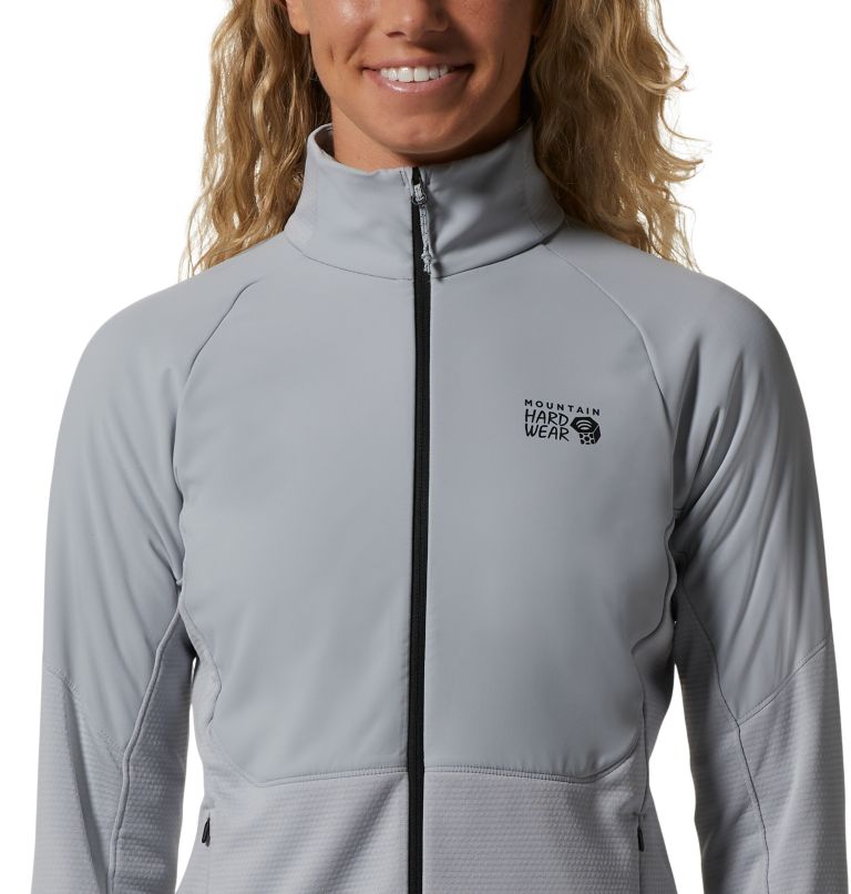 Beige Women's Mountain Hardwear Stratus Range™ Fleece Jackets | UK-968041