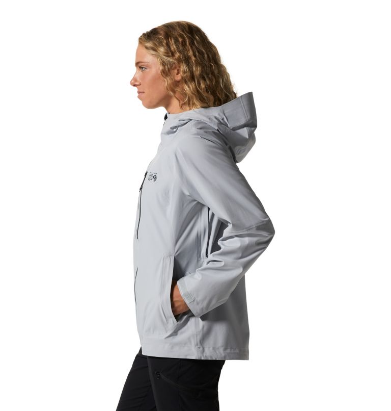 Beige Women's Mountain Hardwear Stretch Ozonic™ Jackets | UK-370298