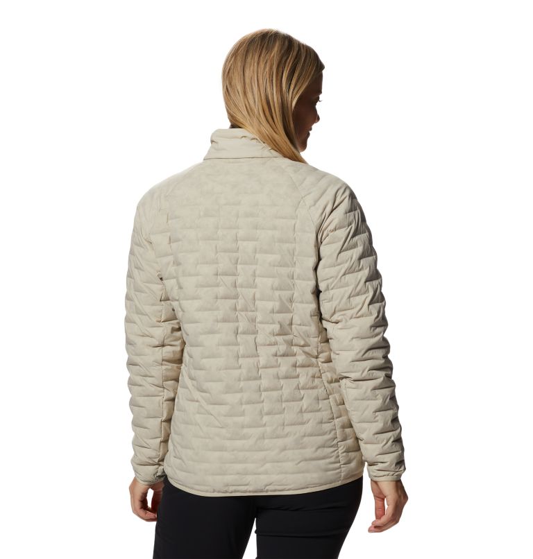 Beige Women's Mountain Hardwear Stretchdown™ Jackets | UK-648205