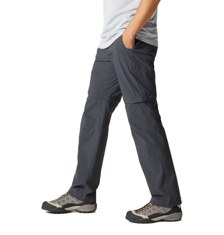 Black Men's Mountain Hardwear Basin™ Trek Convertible Pants | UK-723519