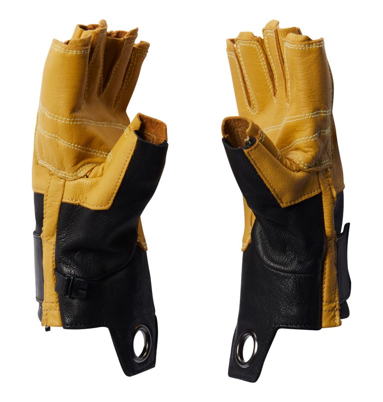 Black Men's Mountain Hardwear Hardwear™ FL Belay Gloves | UK-761935