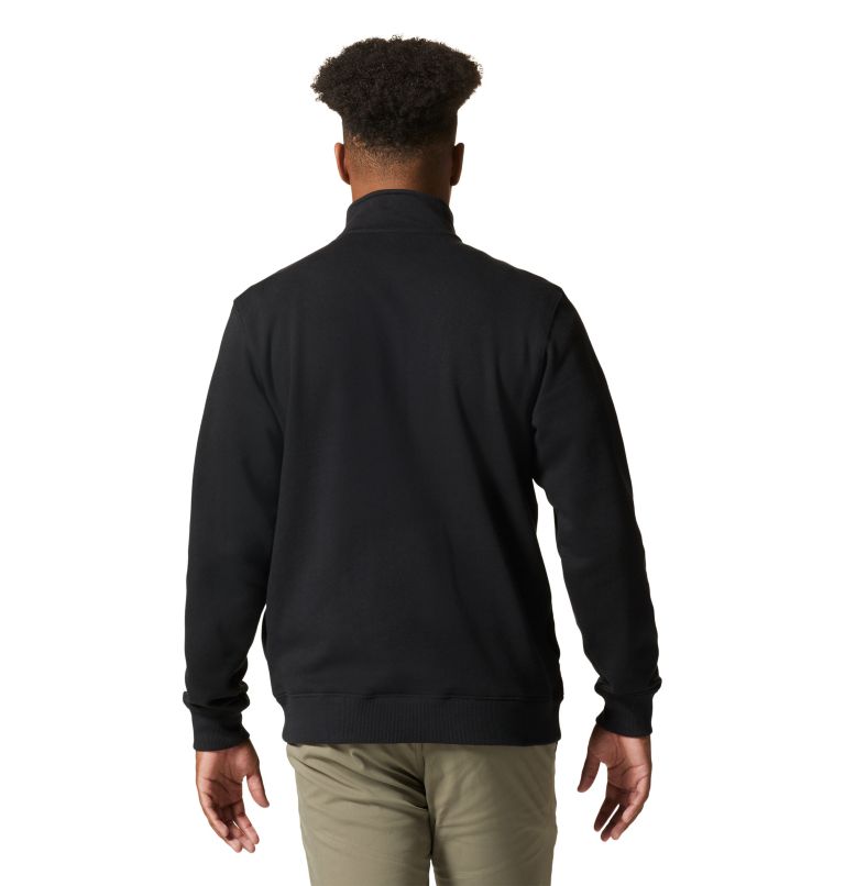 Black Men's Mountain Hardwear MHW Logo Pullover | UK-914628