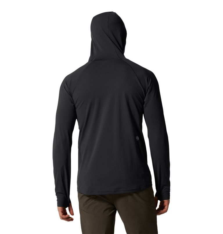 Black Men's Mountain Hardwear Mountain Stretch™ Hoodie | UK-965231