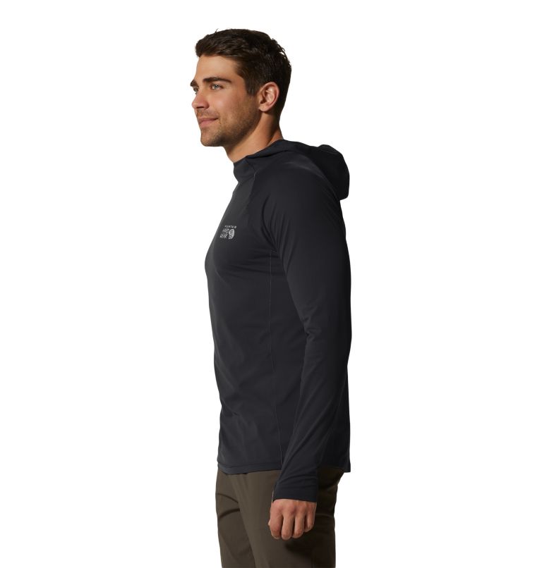 Black Men's Mountain Hardwear Mountain Stretch™ Hoodie | UK-965231