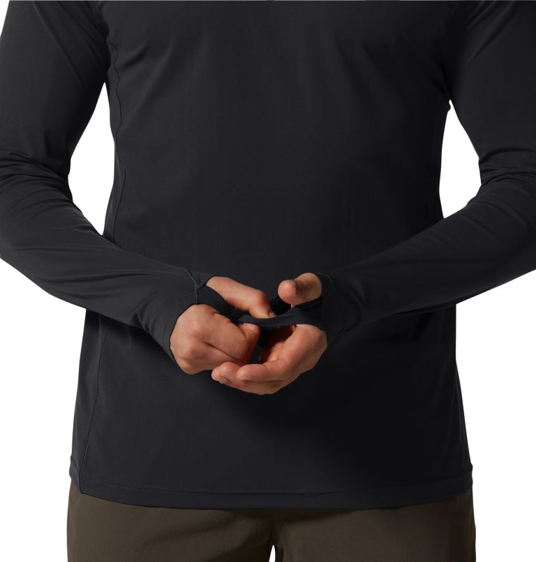 Black Men's Mountain Hardwear Mountain Stretch™ Hoodie | UK-965231