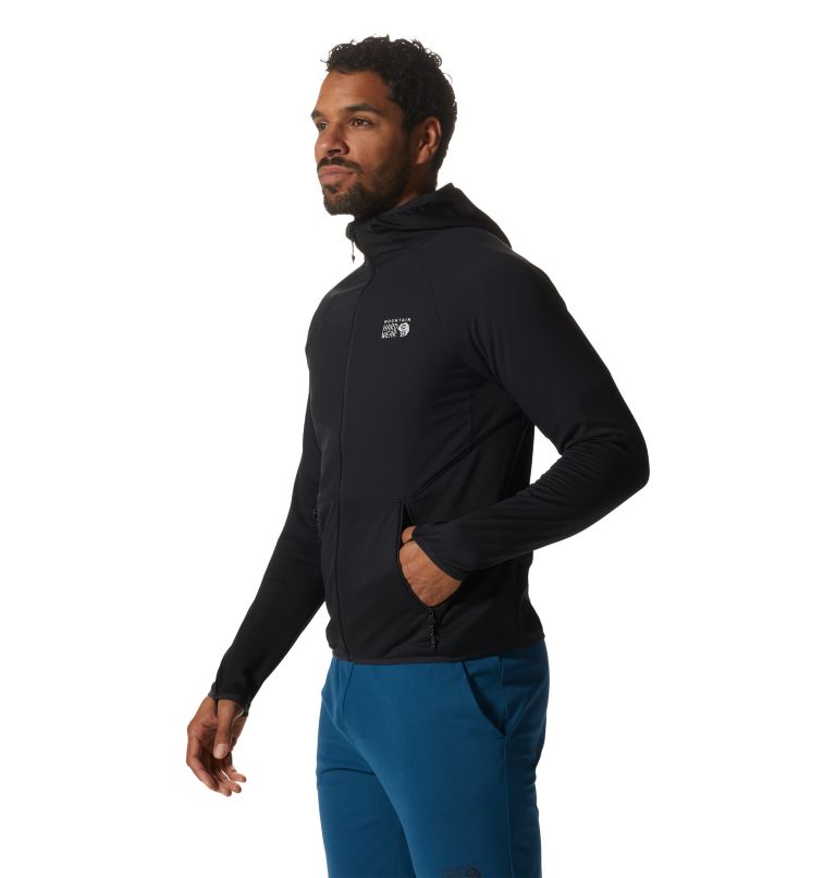 Black Men's Mountain Hardwear Stratus Range™ Hoodie | UK-801369