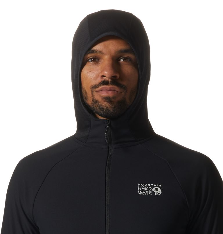 Black Men's Mountain Hardwear Stratus Range™ Hoodie | UK-801369