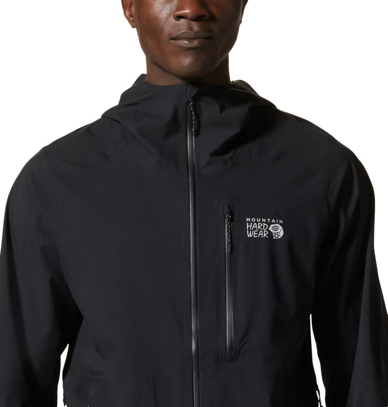 Black Men's Mountain Hardwear Stretch Ozonic™ Jackets | UK-254960