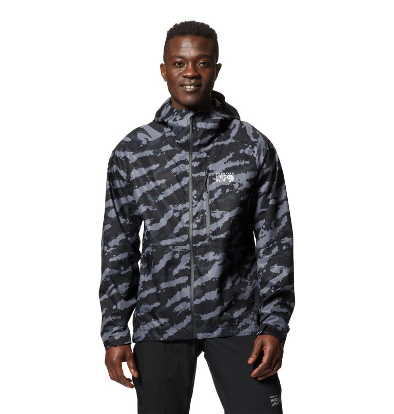 Black Men\'s Mountain Hardwear Stretch Ozonic™ Jackets | UK-269075