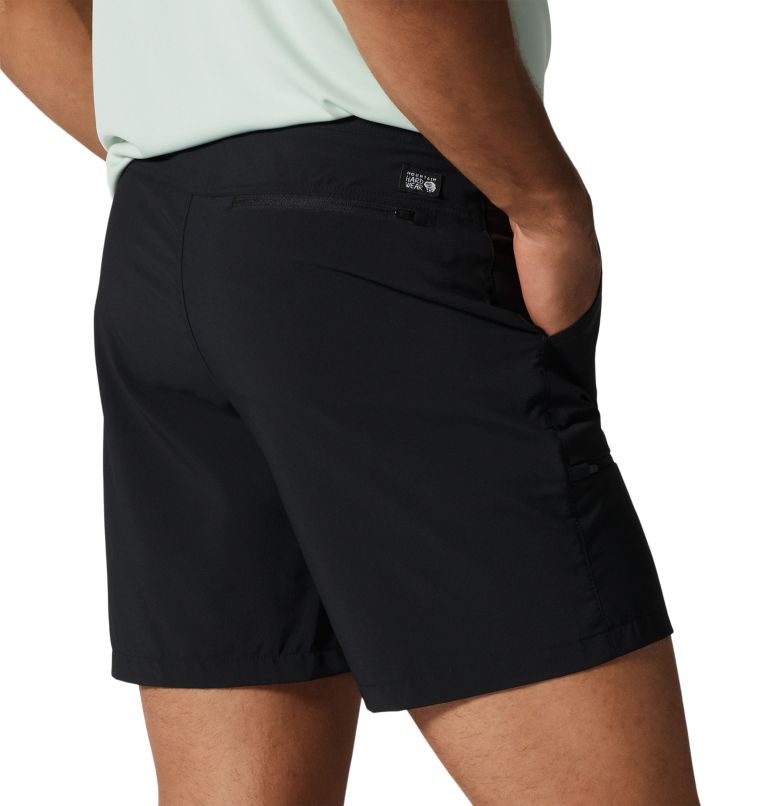 Black Men's Mountain Hardwear Trail Sender™ Shorts | UK-472106