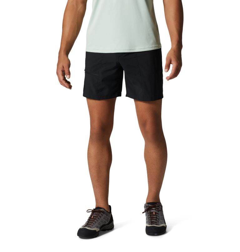 Black Men\'s Mountain Hardwear Trail Sender™ Shorts | UK-472106