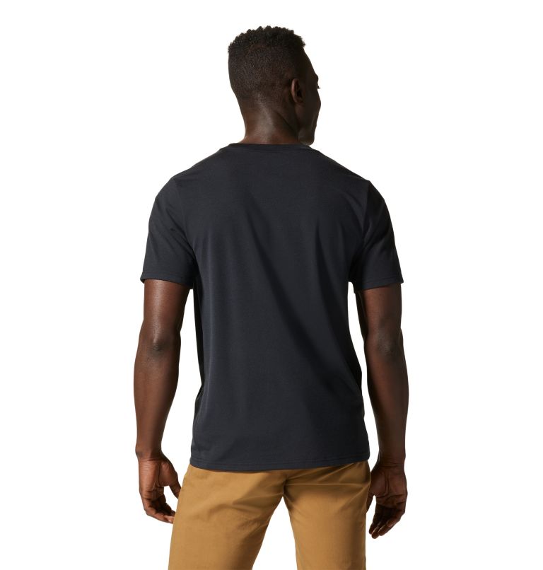 Black Men's Mountain Hardwear Wander Pass™ T Shirts | UK-932465