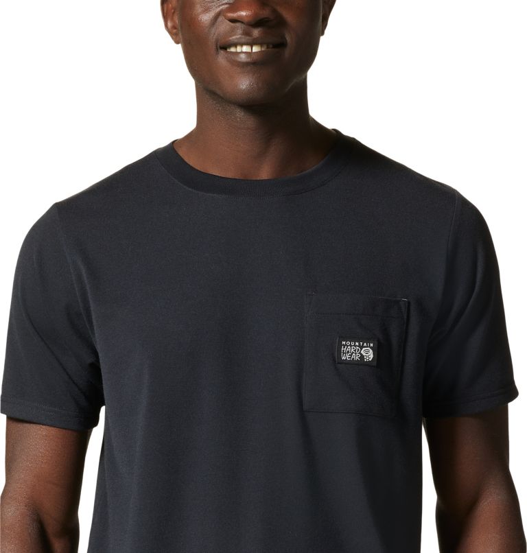 Black Men's Mountain Hardwear Wander Pass™ T Shirts | UK-932465