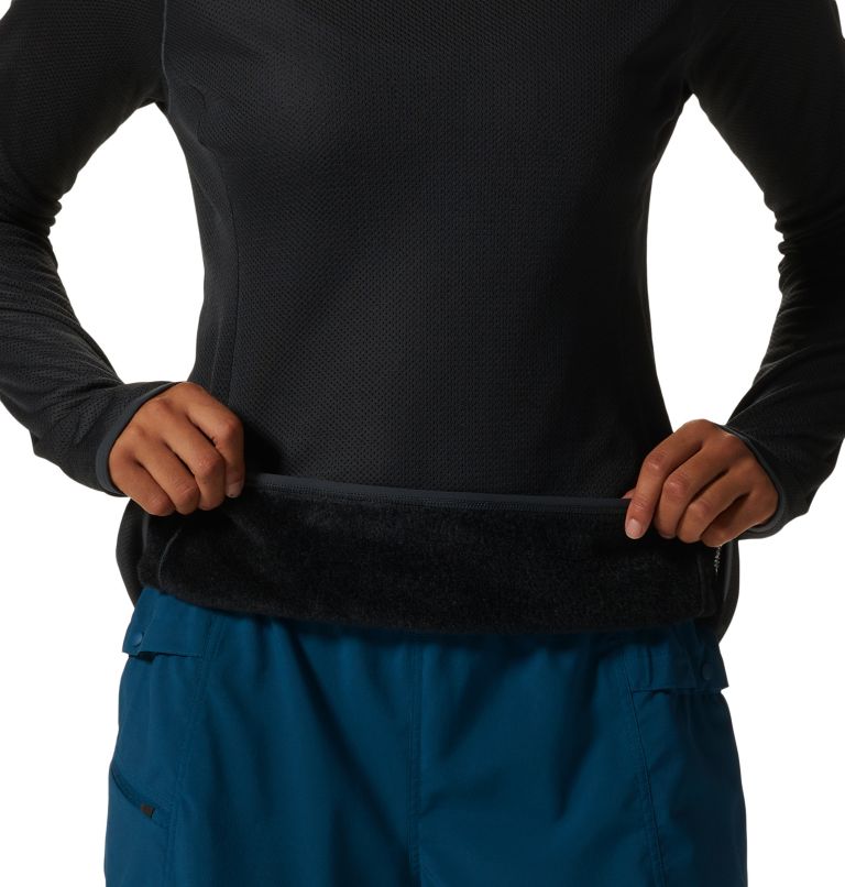 Black Women's Mountain Hardwear AirMesh™ Sweatshirt | UK-762903