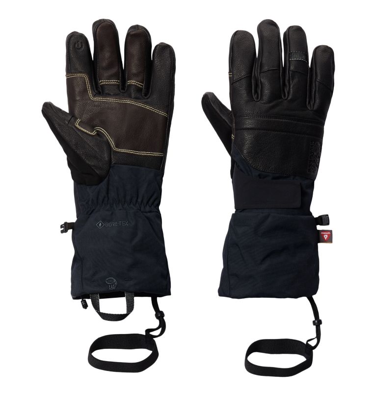 Black Women\'s Mountain Hardwear Boundary Ridge™ Gore-Tex™ Gloves | UK-207395