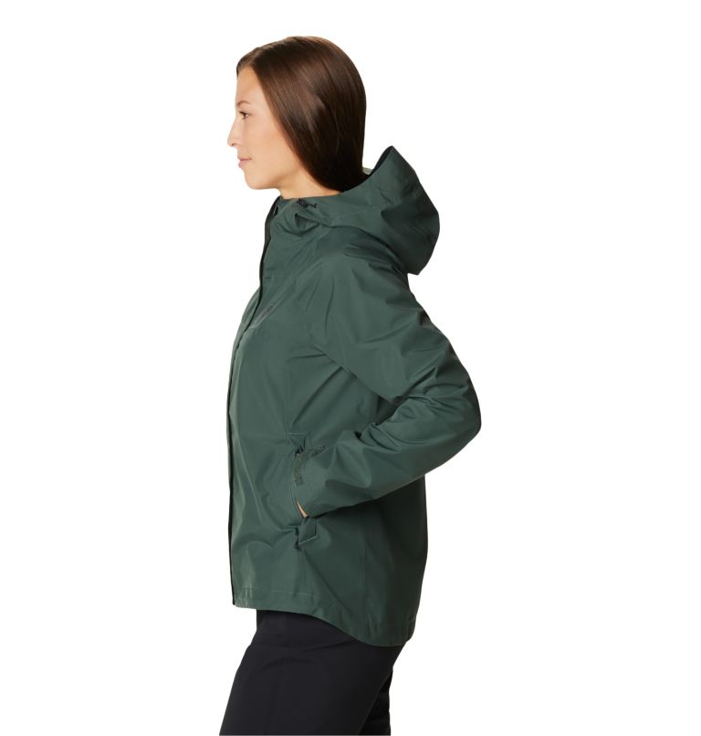 Black Women's Mountain Hardwear Exposure 2™ Gore-Tex Paclite® Jackets | UK-153489