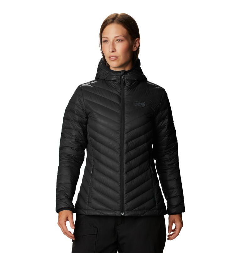 Black Women\'s Mountain Hardwear Glen Alpine Hoodie | UK-702813