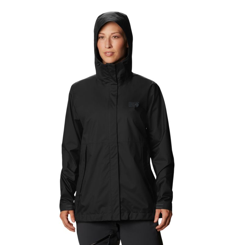 Black Women\'s Mountain Hardwear Granite Jackets | UK-279560