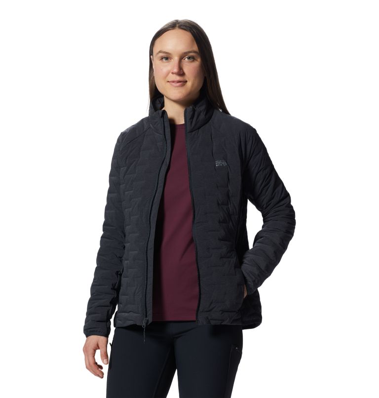 Black Women's Mountain Hardwear Stretchdown™ Jackets | UK-265403