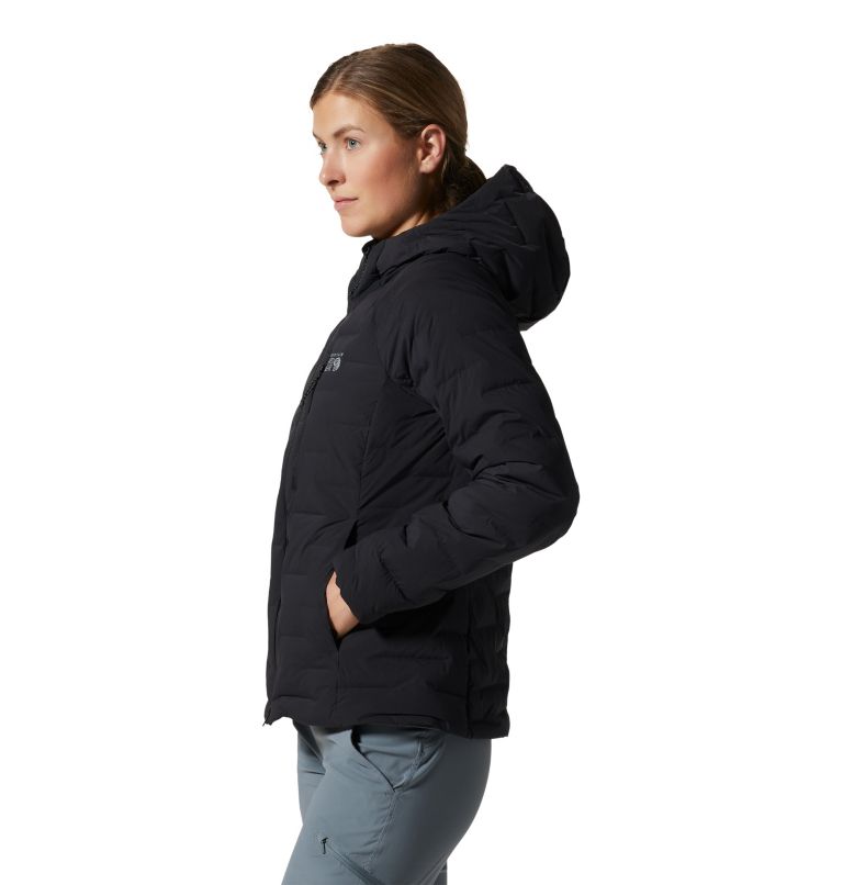 Black Women's Mountain Hardwear Stretchdown™ Hoodie | UK-452817