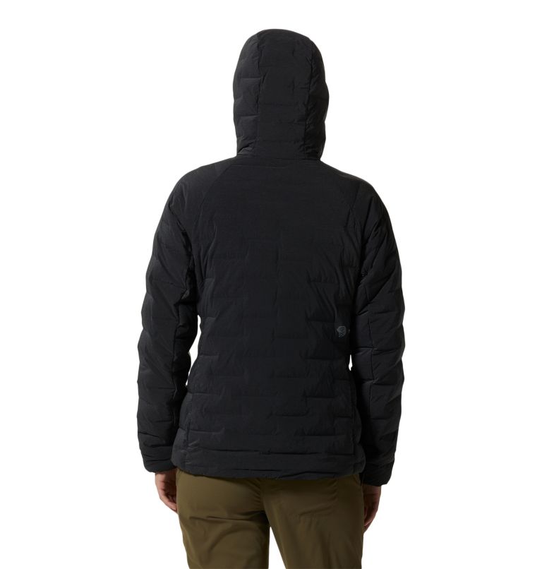 Black Women's Mountain Hardwear Stretchdown™ Hoodie | UK-769405