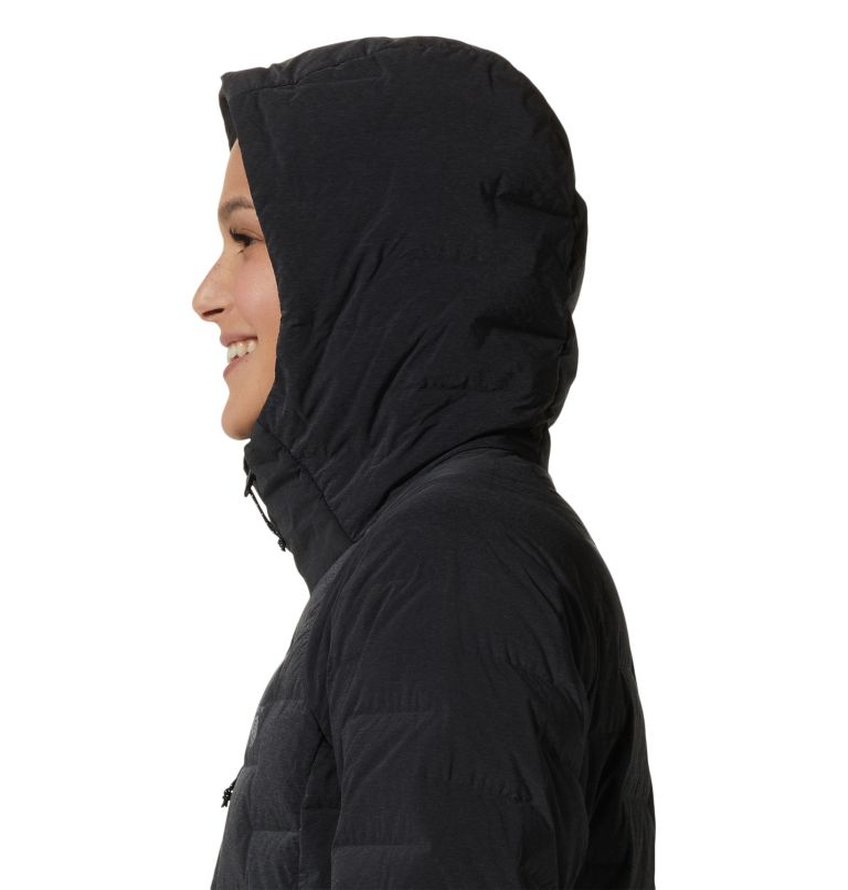 Black Women's Mountain Hardwear Stretchdown™ Hoodie | UK-769405