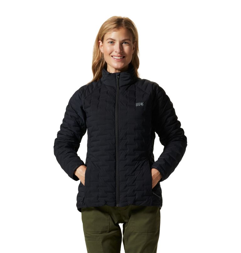 Black Women\'s Mountain Hardwear Stretchdown™ Jackets | UK-924306