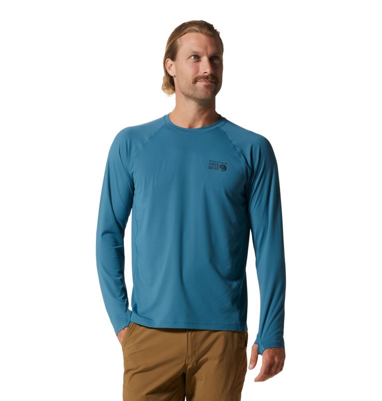 Blue Men\'s Mountain Hardwear Crater Lake™ Sweatshirt | UK-768014