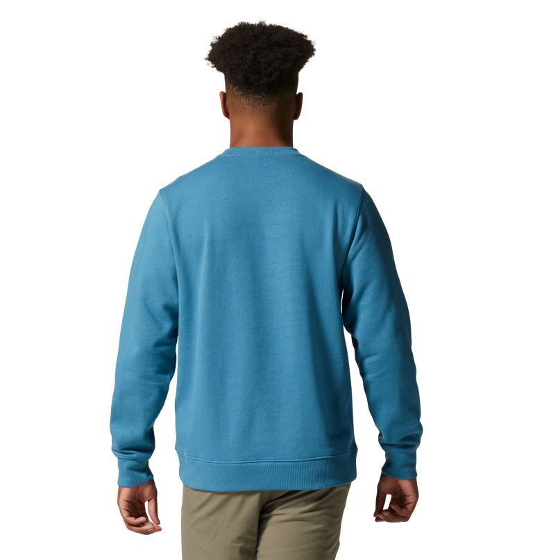 Blue Men's Mountain Hardwear MHW Logo Pullover | UK-465378