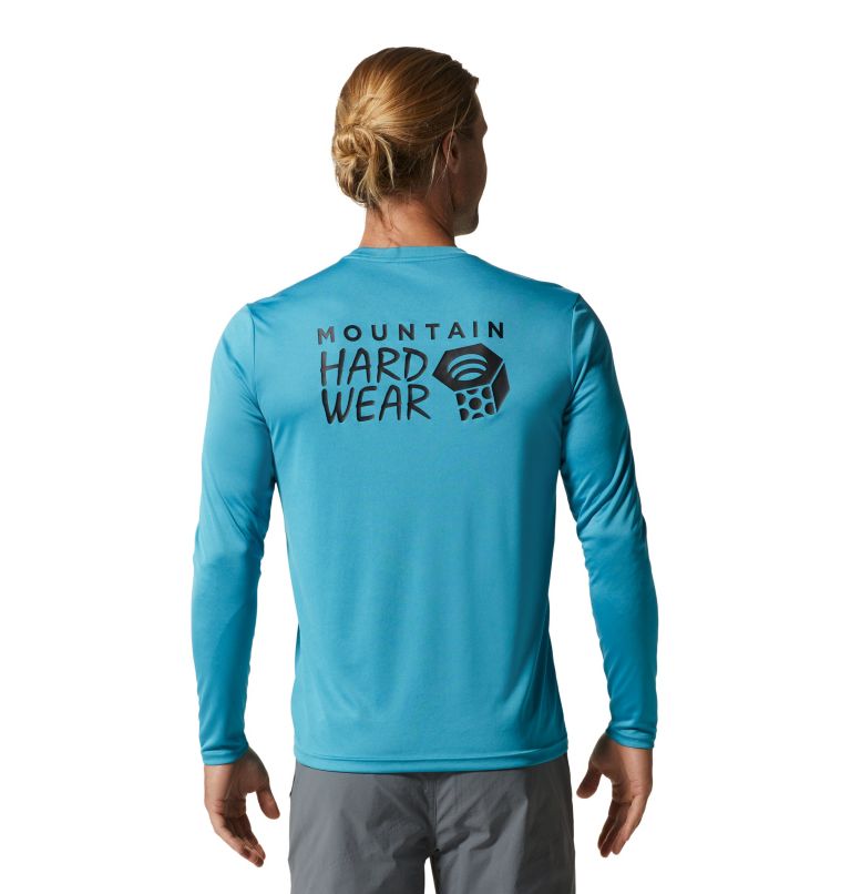 Blue Men's Mountain Hardwear Wicked Tech™ Sweatshirt | UK-740351