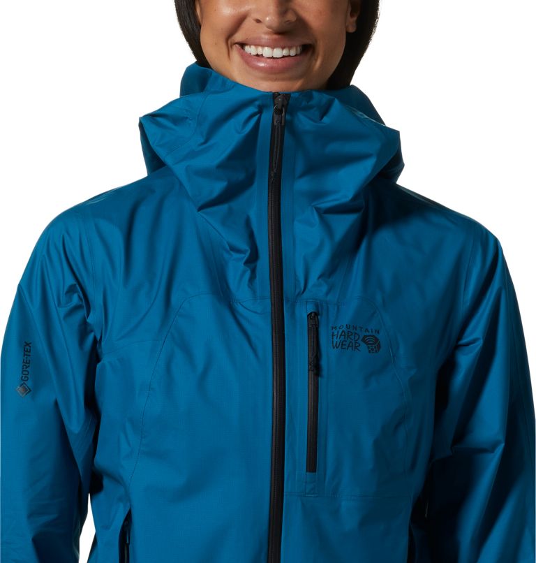 Blue Women's Mountain Hardwear Exposure 2™ Gore-Tex Paclite® Plus Jackets | UK-517862