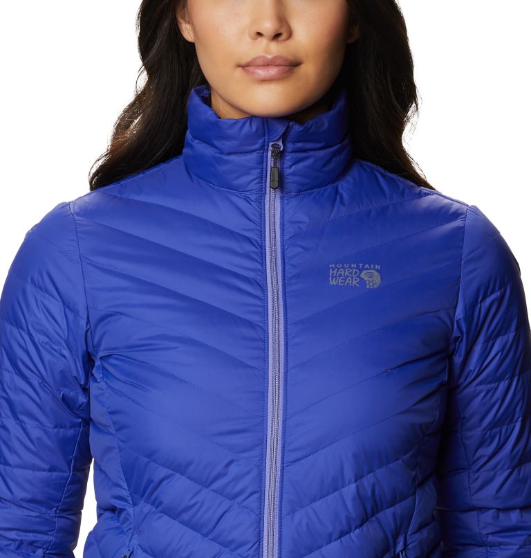 Blue Women's Mountain Hardwear Hotlum Jackets | UK-153624