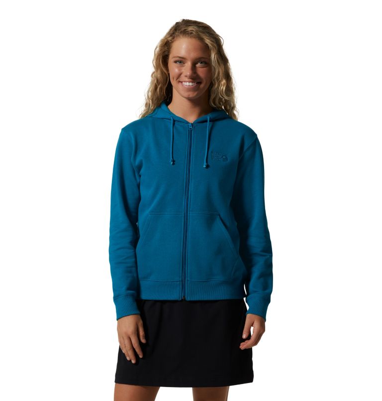 Blue Women\'s Mountain Hardwear MHW Logo Jackets | UK-812709