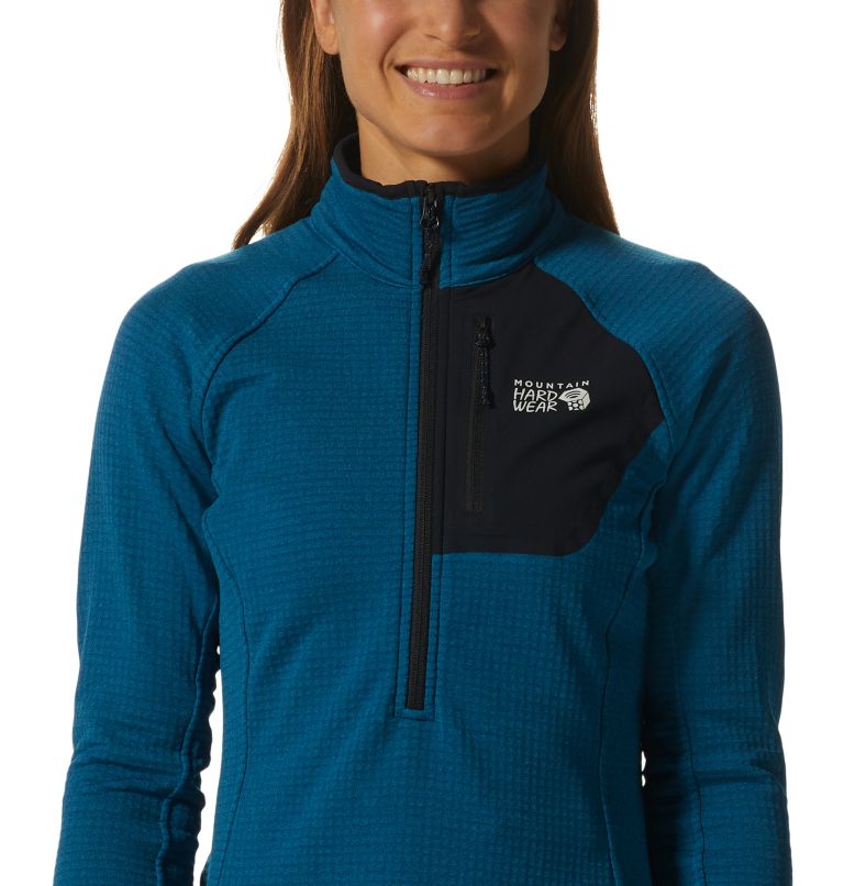 Blue Women's Mountain Hardwear Polartec® Power Grid™ Jackets | UK-098247