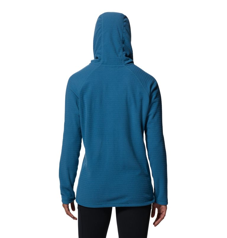 Blue Women's Mountain Hardwear Summit Grid™ Hoodie | UK-910268