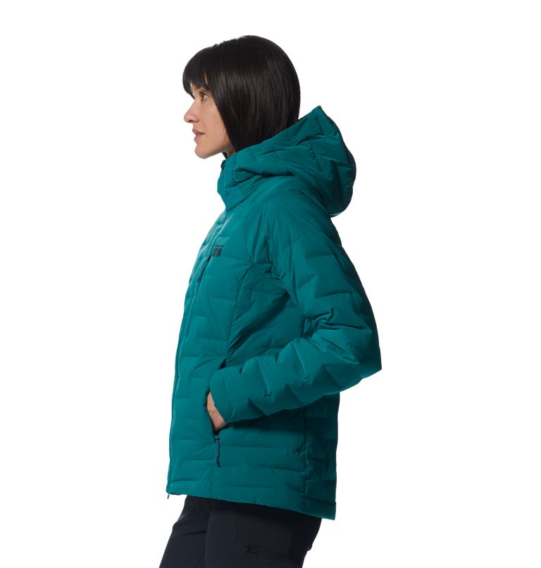 Brown Women's Mountain Hardwear Stretchdown™ Hoodie | UK-584971