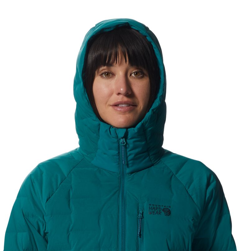 Brown Women's Mountain Hardwear Stretchdown™ Hoodie | UK-584971