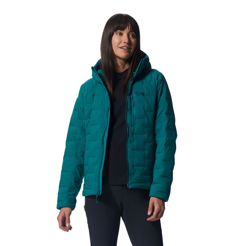 Brown Women's Mountain Hardwear Stretchdown™ Hoodie | UK-584971