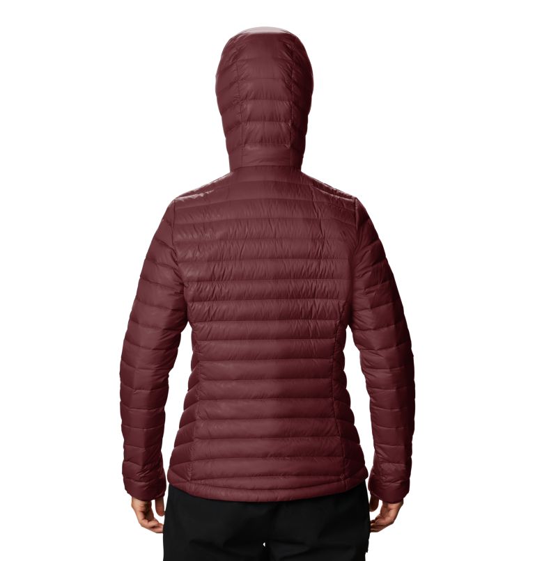 Burgundy Women's Mountain Hardwear Glen Alpine Hoodie | UK-057823